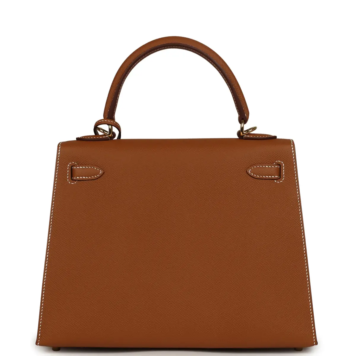 HERMÈS Hermes Kelly Sellier 25 Gold Epsom Gold Hardware | Thumbnail 3