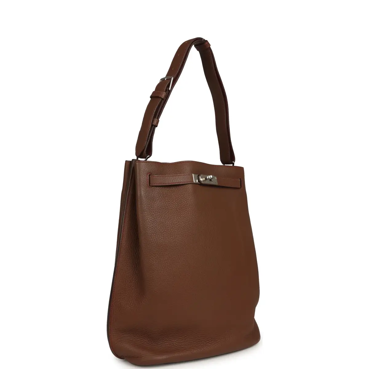HERMÈS Pre-owned Hermes So Kelly 26 Alezan Verso Togo Palladium Hardware | Thumbnail 2 HERMÈS Pre-owned Hermes So Kelly 26 Alezan Verso Togo Palladium Hardware | Thumbnail 2