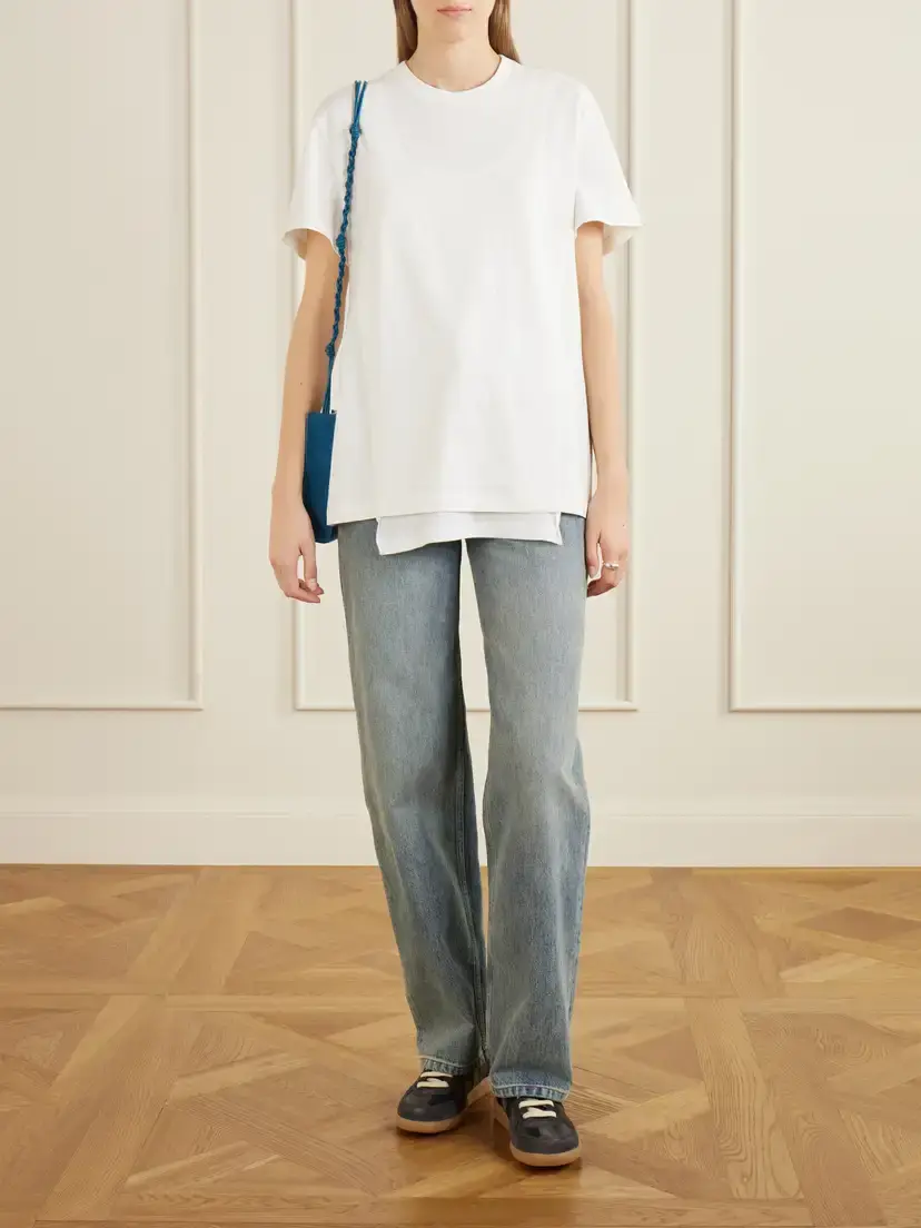 Maison Margiela Oversized Washed Cotton T-shirt | Thumbnail 2 Maison Margiela Oversized Washed Cotton T-shirt | Thumbnail 2