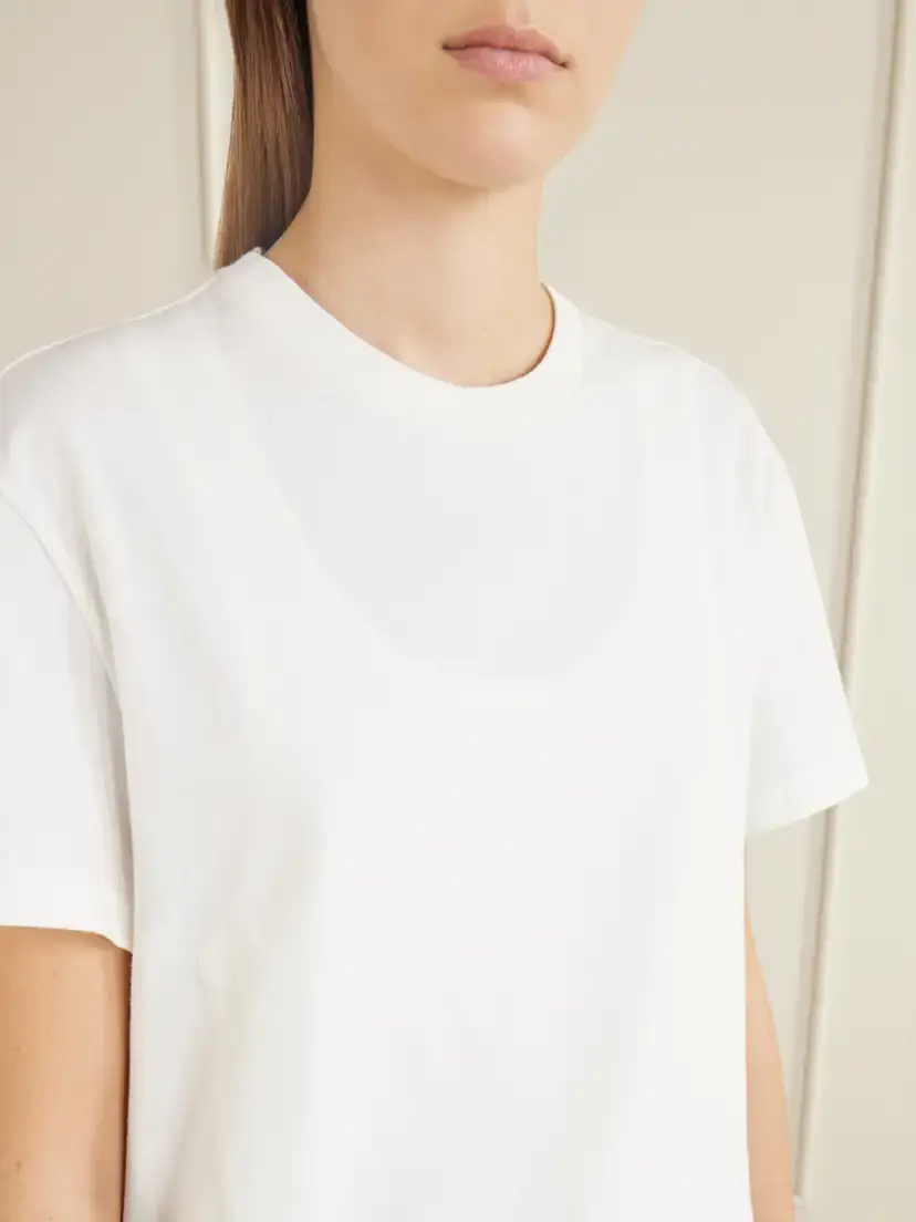 Maison Margiela Oversized Washed Cotton T-shirt | Thumbnail 4 Maison Margiela Oversized Washed Cotton T-shirt | Thumbnail 4