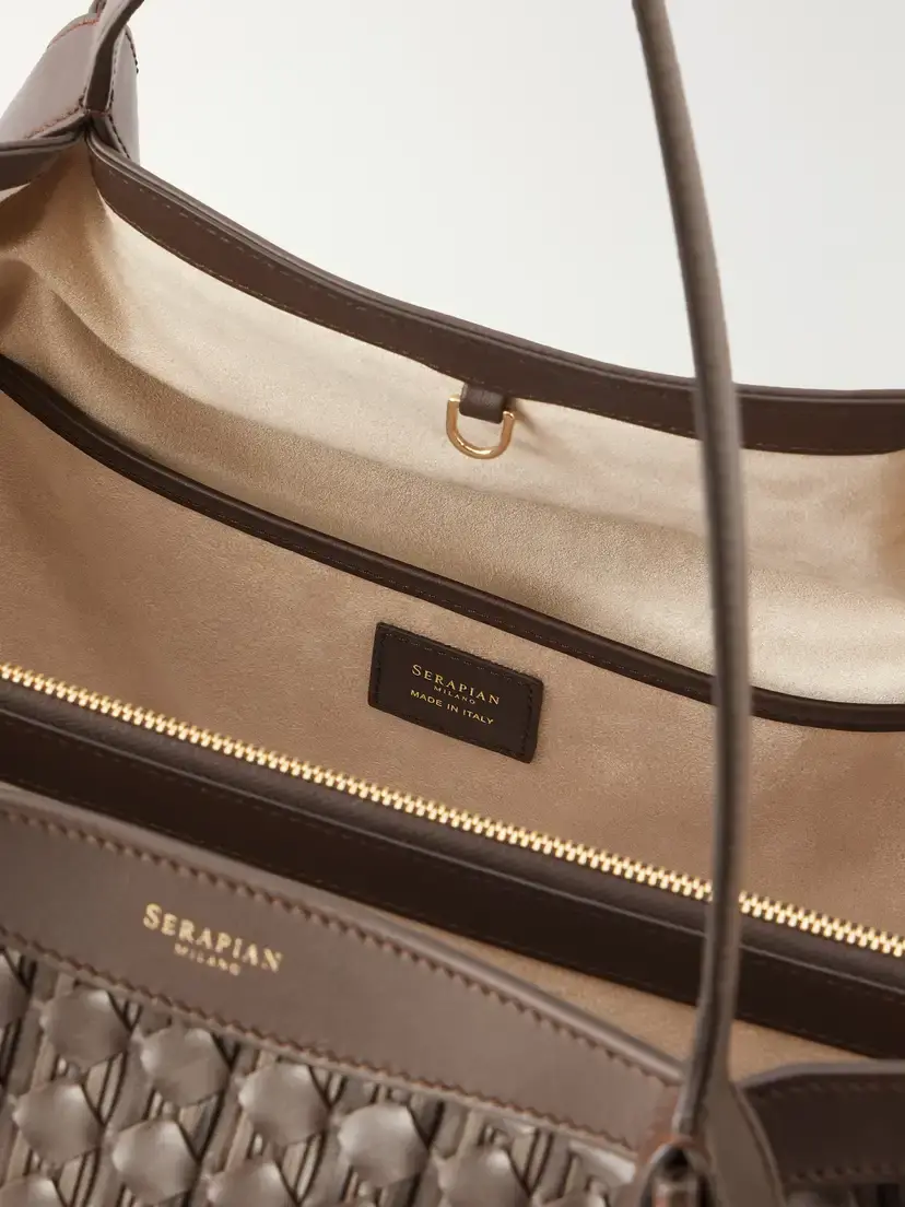 Serapian Secret Mosaico Leather Tote | Thumbnail 6 Serapian Secret Mosaico Leather Tote | Thumbnail 6