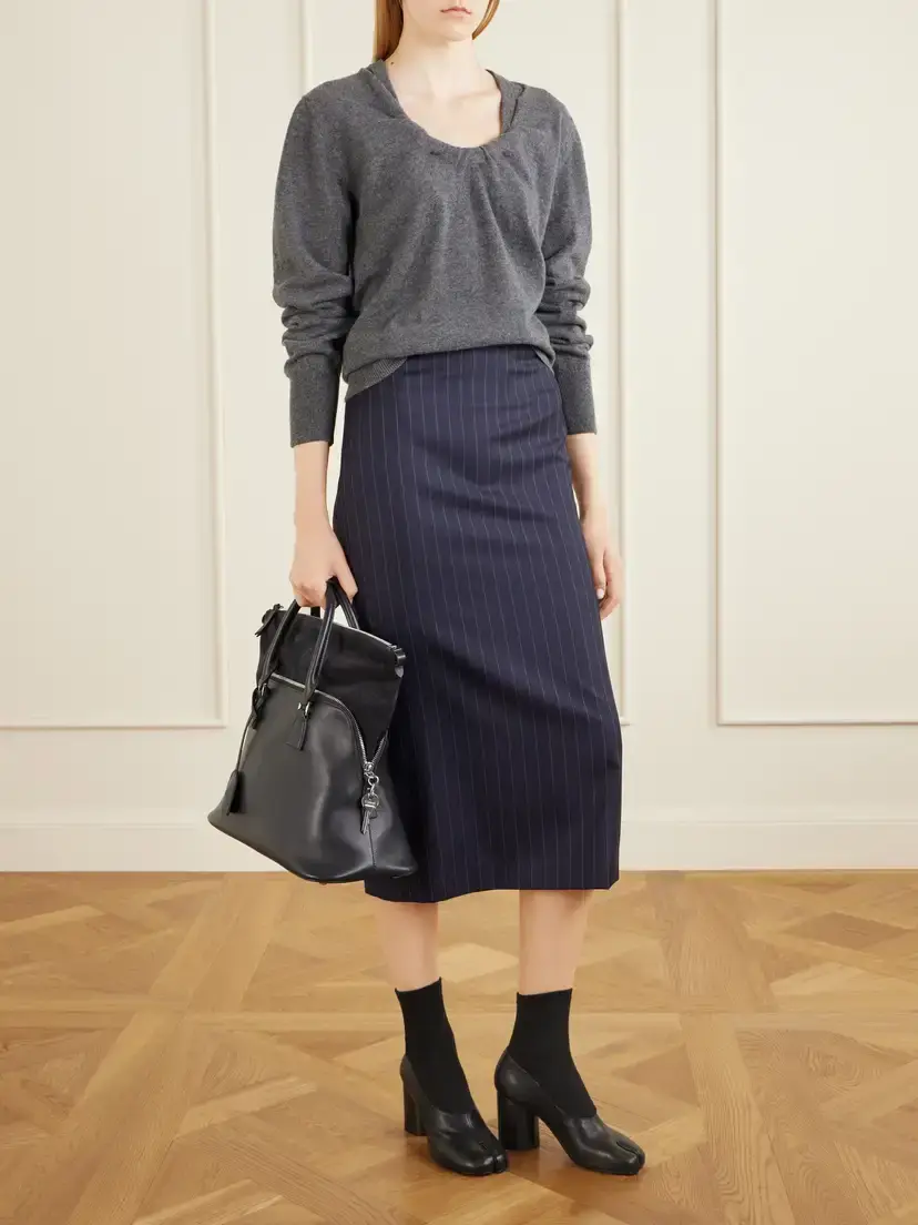 Maison Margiela Tabi 80 Leather Pumps | Thumbnail 4 Maison Margiela Tabi 80 Leather Pumps | Thumbnail 4