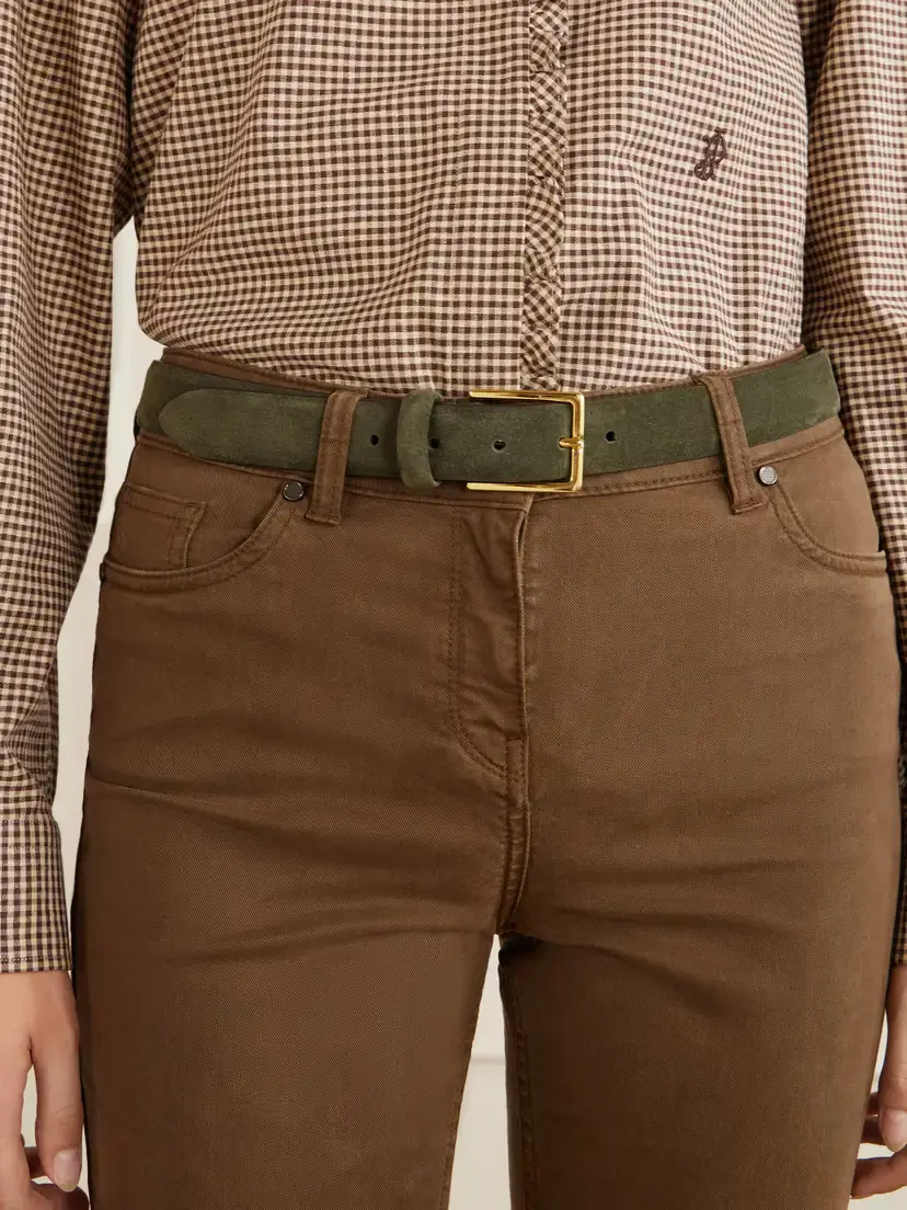 Anderson's Narrow Suede Belt | Thumbnail 2 Anderson's Narrow Suede Belt | Thumbnail 2