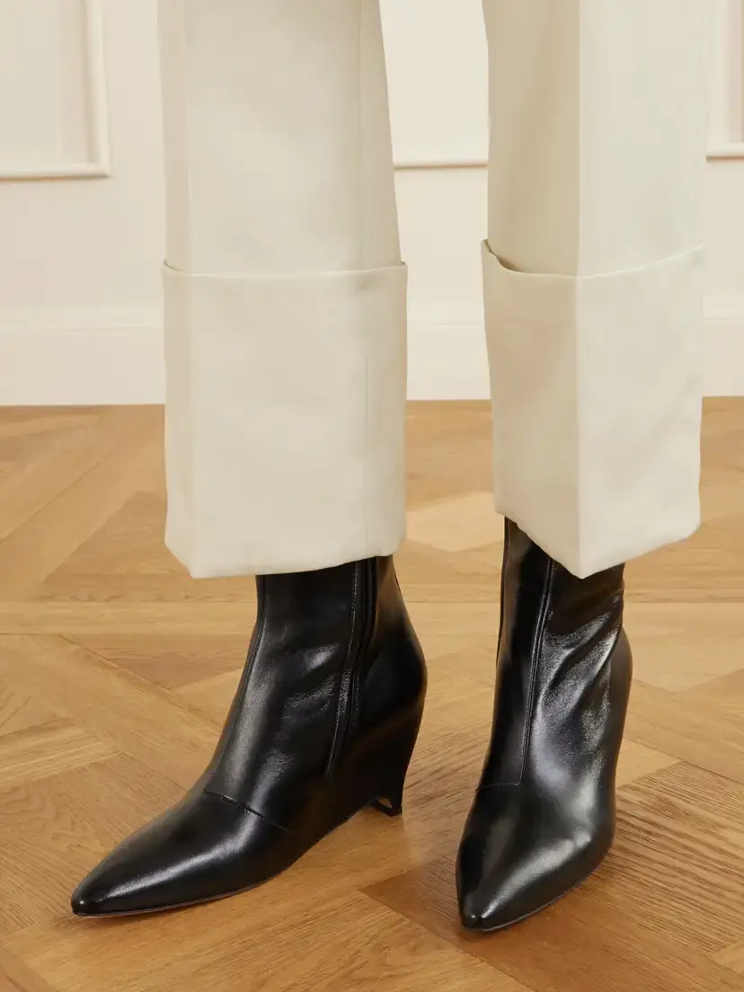 Maison Margiela Heel-less Leather Ankle Boots | Thumbnail 2