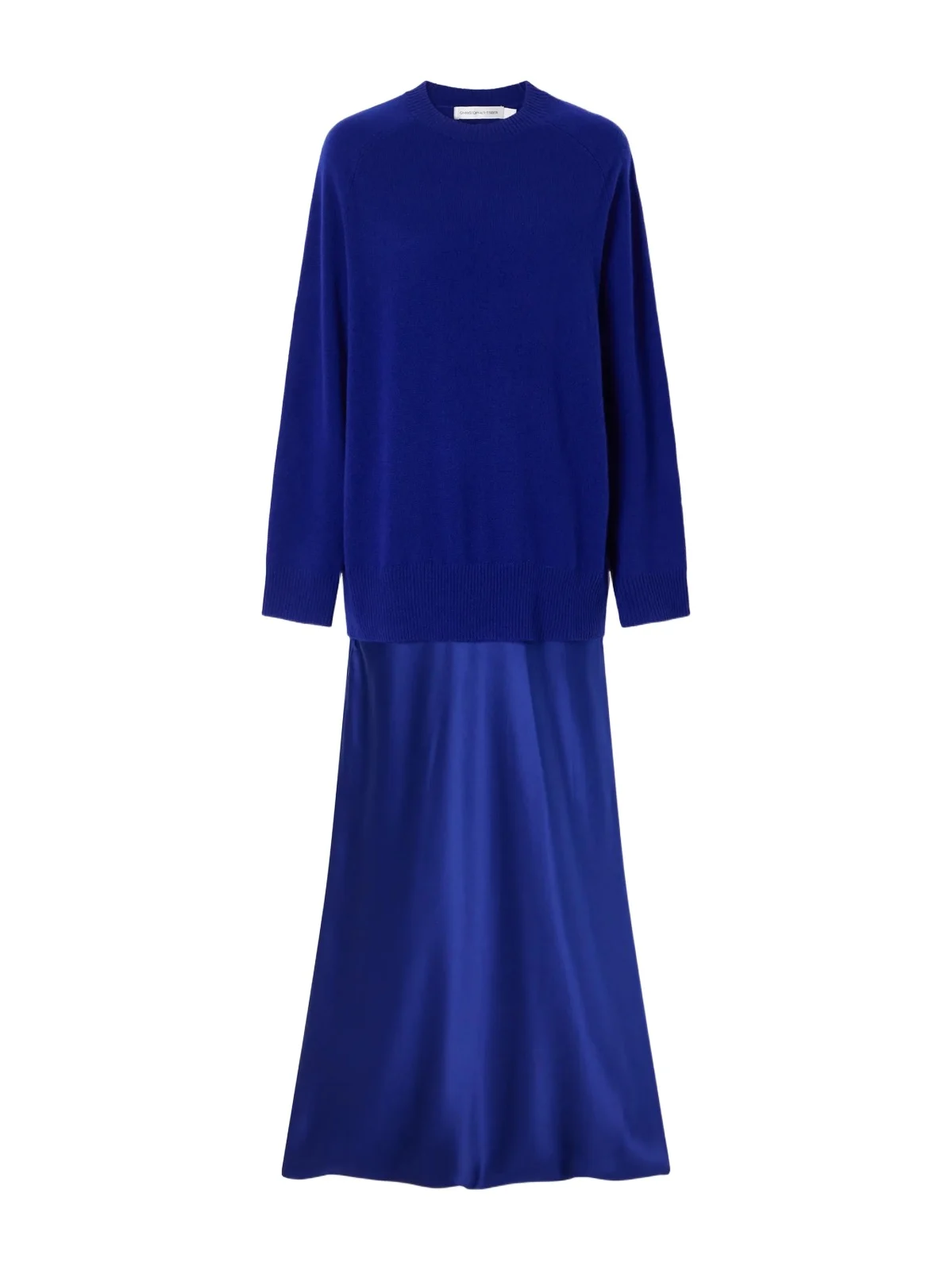 Monument Cashmere And Silk-satin Maxi Dress Monument Cashmere And Silk-satin Maxi Dress