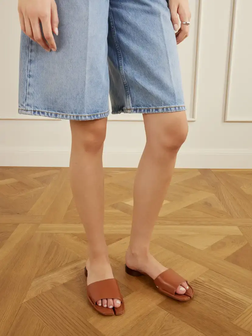 Maison Margiela Tabi Split-toe Leather Flats | Thumbnail 2