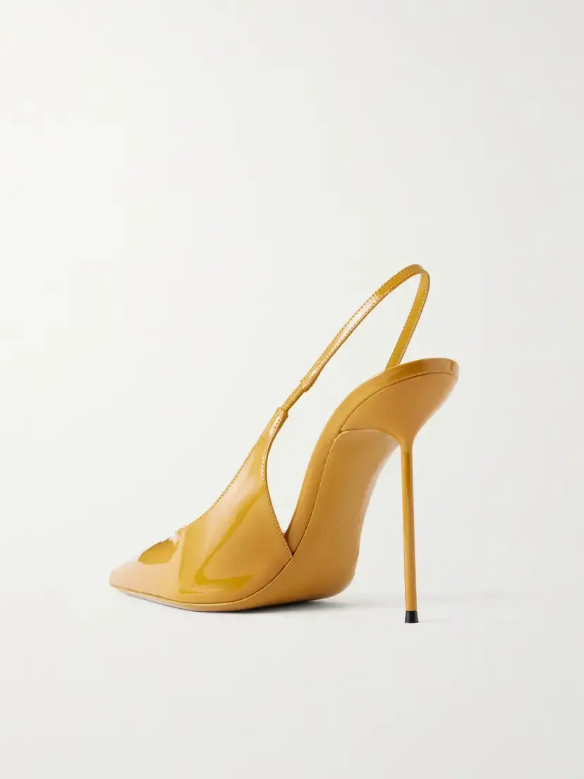Paris Texas Lidia 105 Patent-leather Slingback Pumps | Thumbnail 3