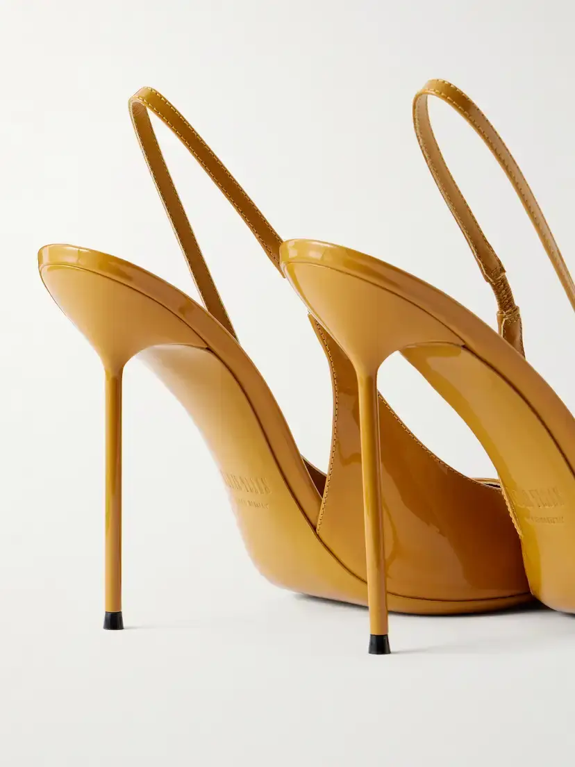 Paris Texas Lidia 105 Patent-leather Slingback Pumps | Thumbnail 5