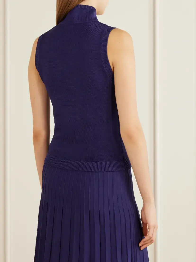 Staud Montclair Knitted Turtleneck Top | Thumbnail 3