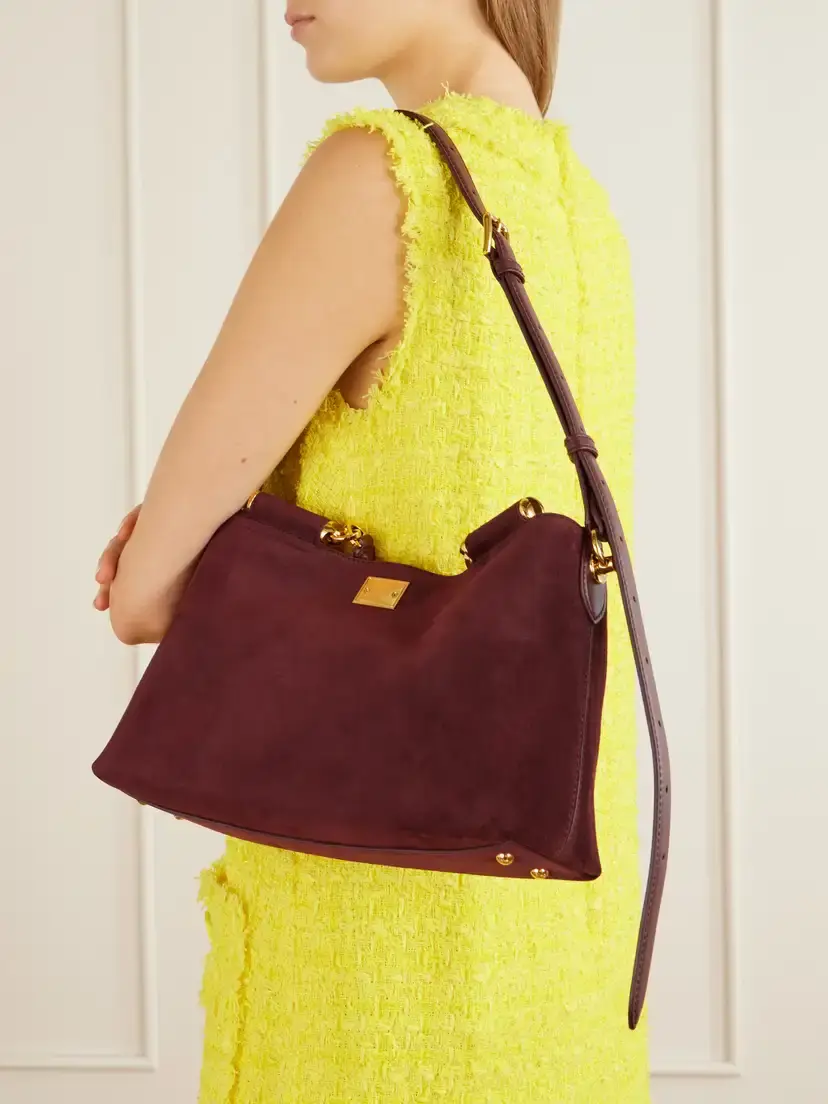 Dolce & Gabbana Vittoria Suede Tote | Thumbnail 2 Dolce & Gabbana Vittoria Suede Tote | Thumbnail 2