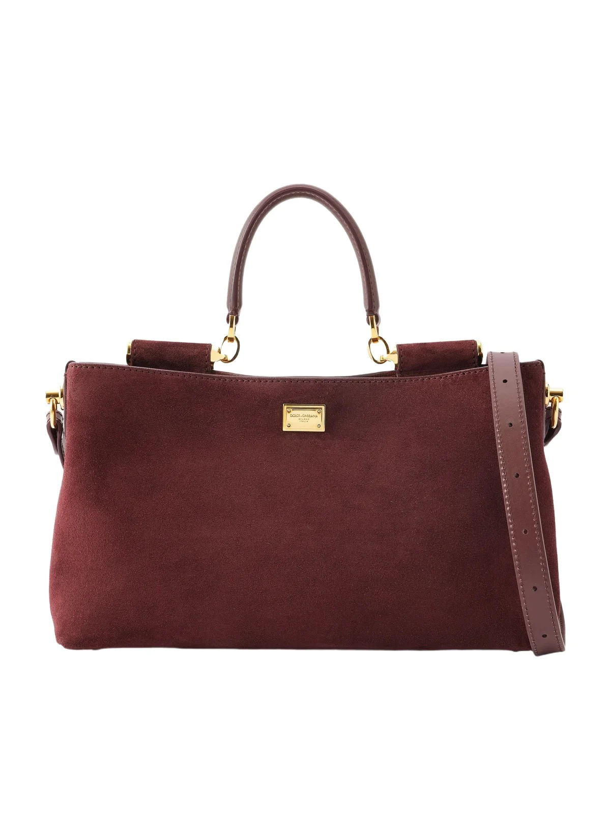 Dolce & Gabbana Vittoria Suede Tote