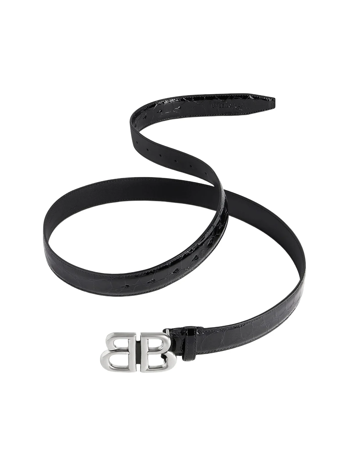 Women's Monaco Belt Crocodile Embossed
