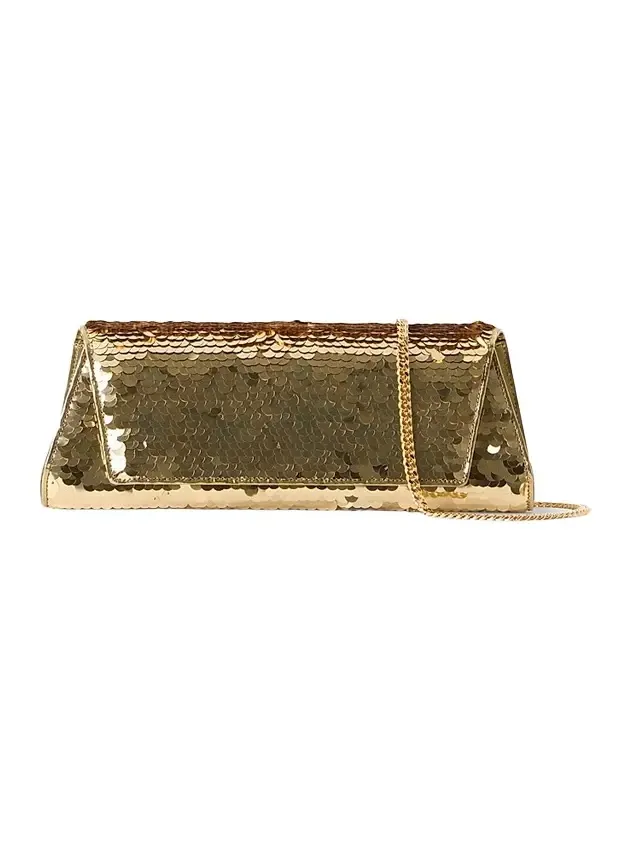 Women's Anouk Small Sequin-Embellished Satin Convertible Clutch Women's Anouk Small Sequin-Embellished Satin Convertible Clutch
