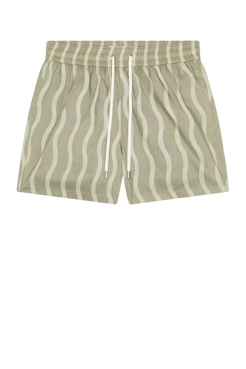 Frescobol Carioca Rio Linen Blend Cabana Wave Swim Short | Thumbnail 4 Frescobol Carioca Rio Linen Blend Cabana Wave Swim Short | Thumbnail 4