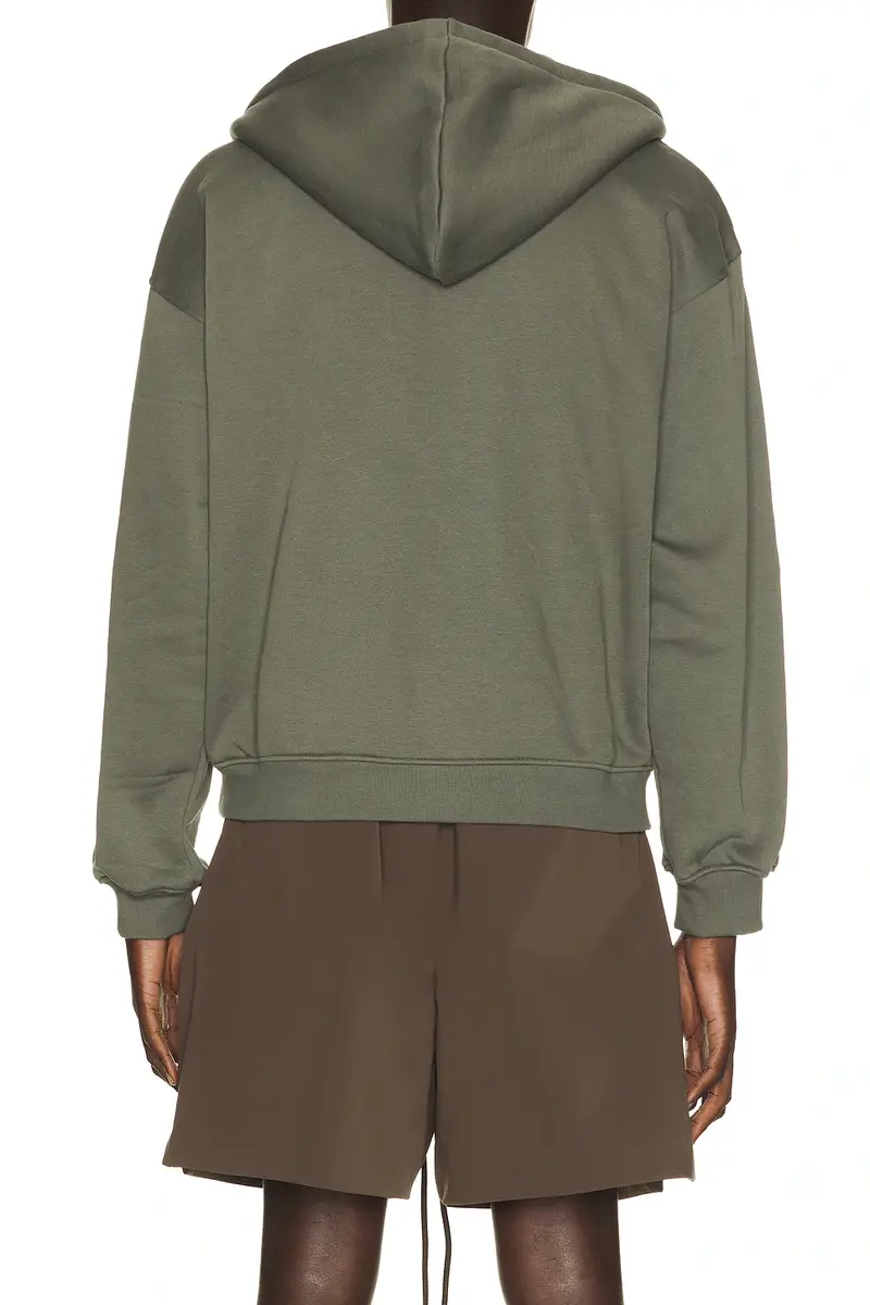 Skims Fleece Lounge Zip Up Hoodie | Thumbnail 2