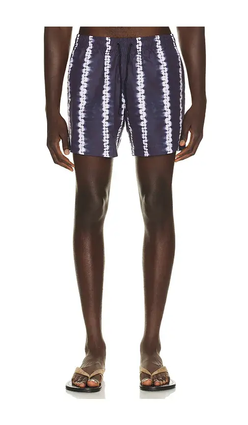 Commas Shibori Stripe Classic Swim Short | Thumbnail 5