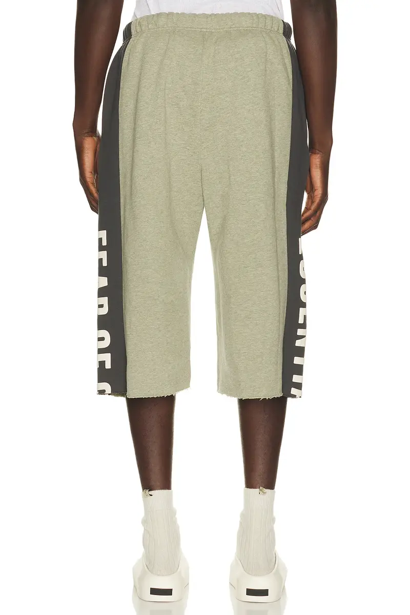 Fear of God ESSENTIALS Panelled Undone Cut Off Sweatpant | Thumbnail 5