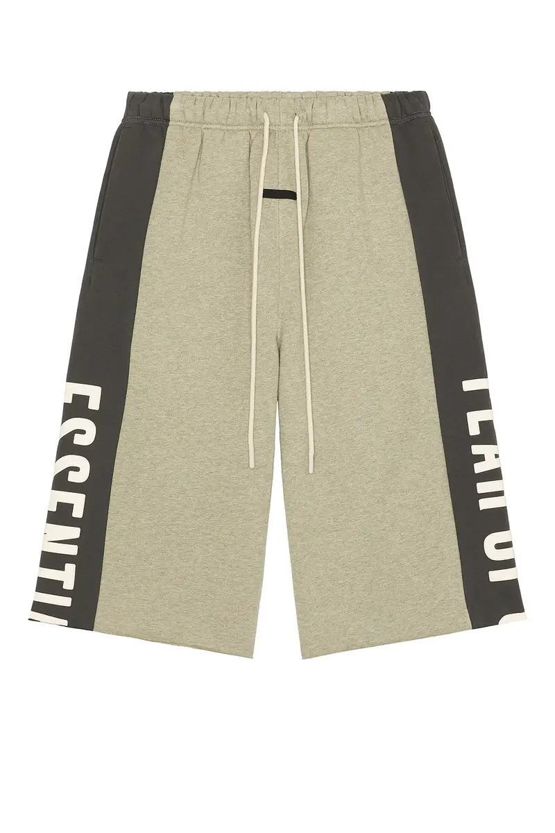 Fear of God ESSENTIALS Panelled Undone Cut Off Sweatpant | Thumbnail 7