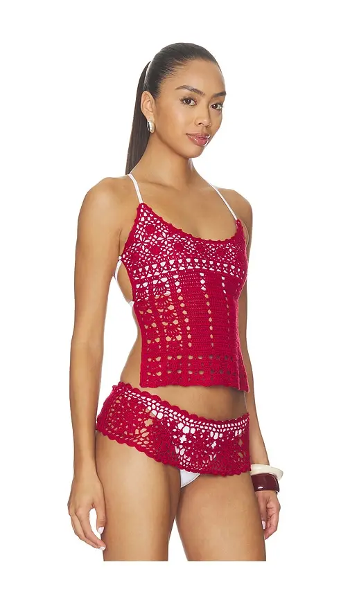 Frankies Bikinis Nari Crochet Top | Thumbnail 2 Frankies Bikinis Nari Crochet Top | Thumbnail 2