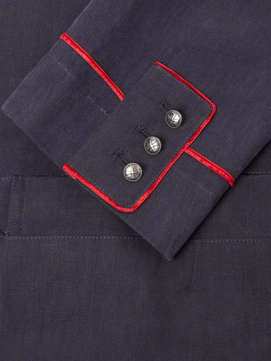 Enfants Riches Déprimés Fireman Linen Blazer - Men | Thumbnail 6 Enfants Riches Déprimés Fireman Linen Blazer - Men | Thumbnail 6