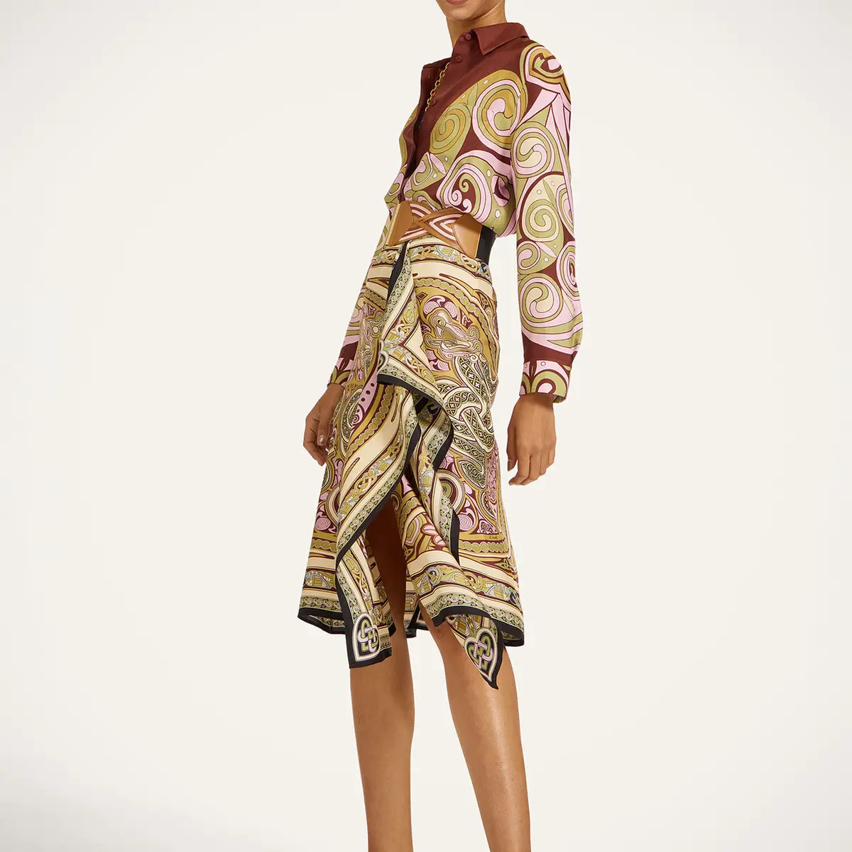 La DoubleJ Scarf Skirt | Thumbnail 3 La DoubleJ Scarf Skirt | Thumbnail 3