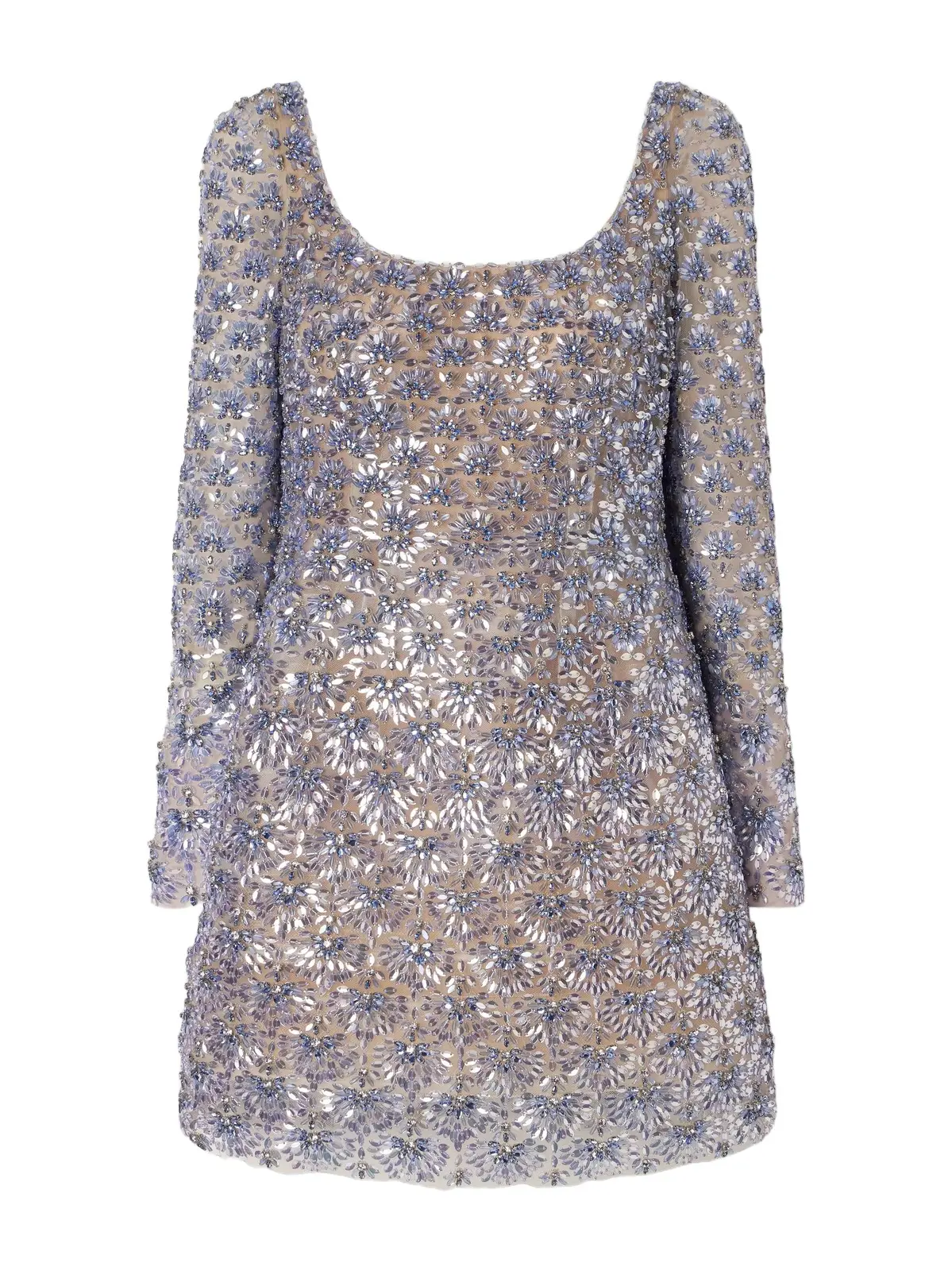Crystal-embellished Mini Dress Crystal-embellished Mini Dress