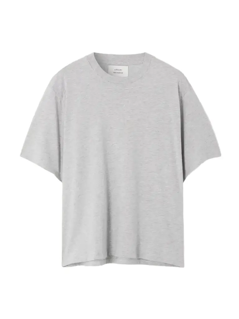 Loulou de Saison Telanto Organic Supima Cotton-jersey T-shirt | Image 1 Loulou de Saison Telanto Organic Supima Cotton-jersey T-shirt | Image 1