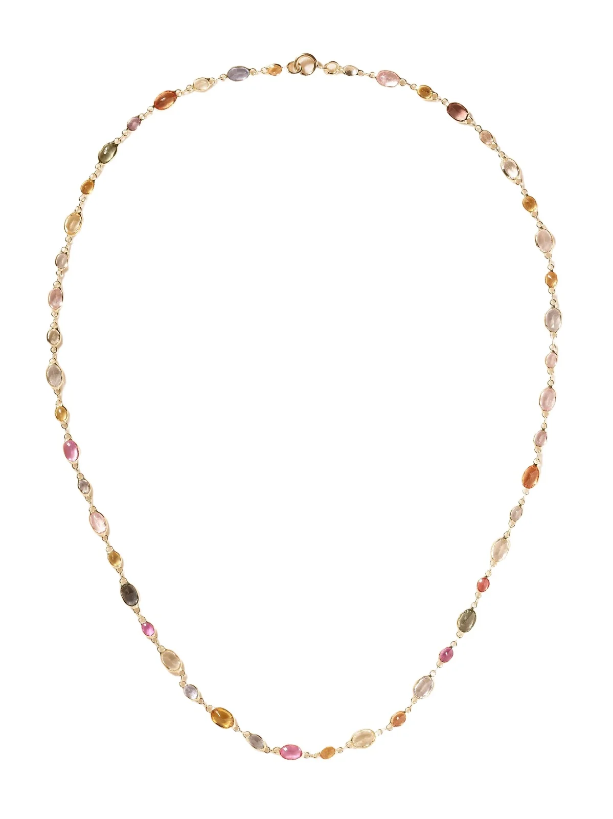 JIA JIA Chakra 18-karat Gold And Sapphire Beaded Necklace
