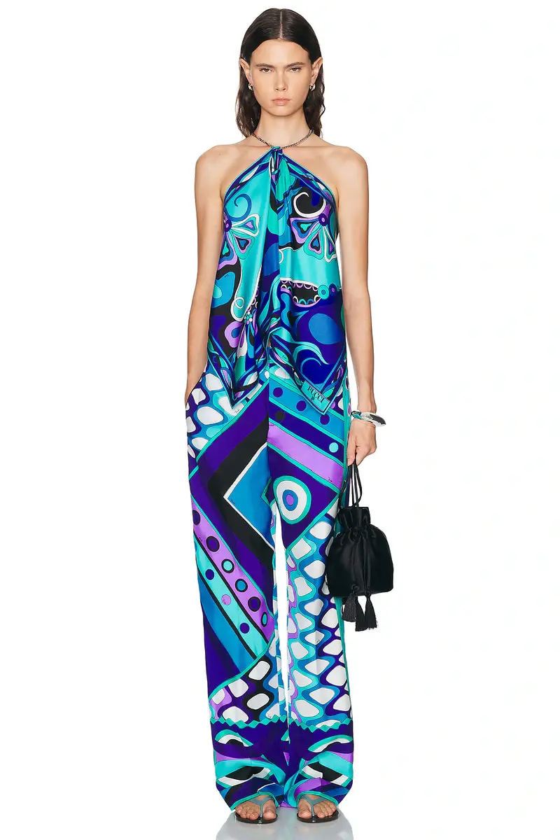 PUCCI Silk Twill Pant | Thumbnail 5