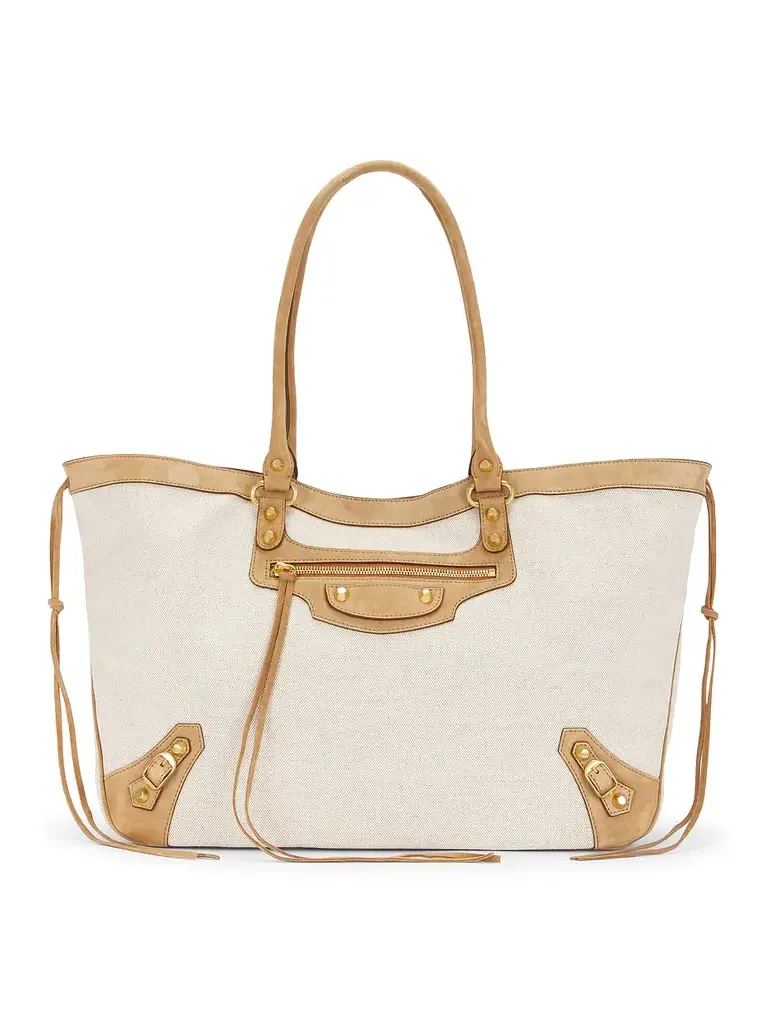 Balenciaga Le City Medium Beach Tote Bag