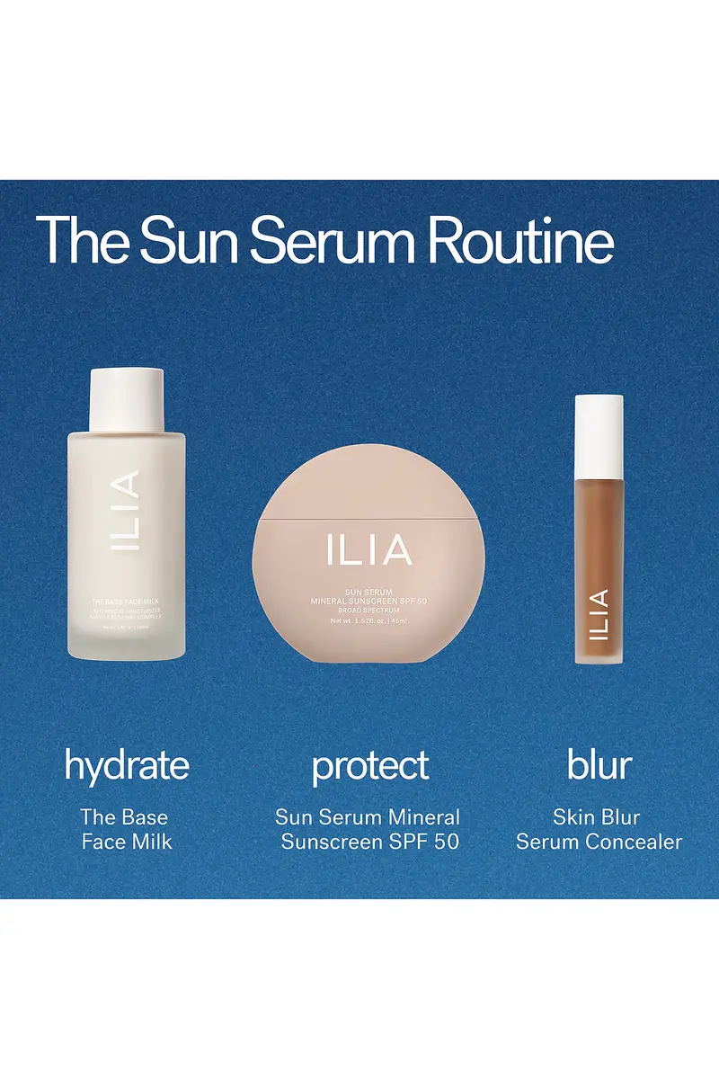 ILIA Sun Serum Mineral Sunscreen SPF 50 | Thumbnail 12 ILIA Sun Serum Mineral Sunscreen SPF 50 | Thumbnail 12