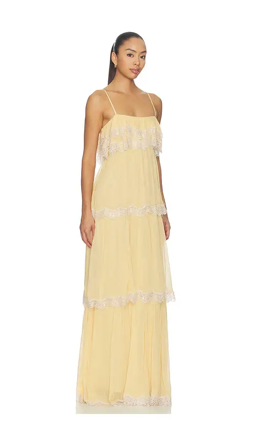 Hemant & Nandita Tiered Maxi Dress | Thumbnail 2 Hemant & Nandita Tiered Maxi Dress | Thumbnail 2