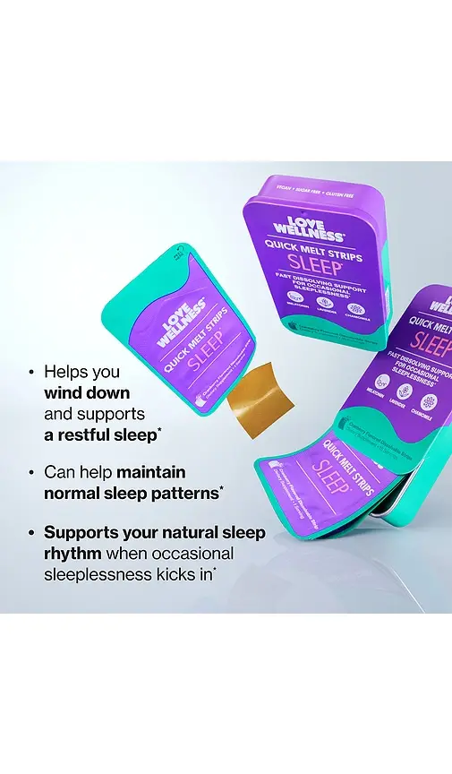Love Wellness Quick Melt Strips Sleep | Thumbnail 2