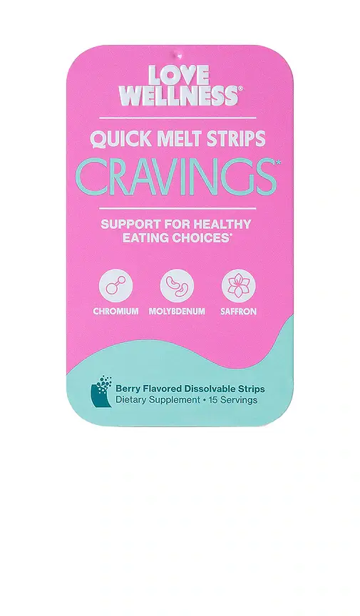Love Wellness Quick Melt Strips Cravings | Image 1 Love Wellness Quick Melt Strips Cravings | Image 1