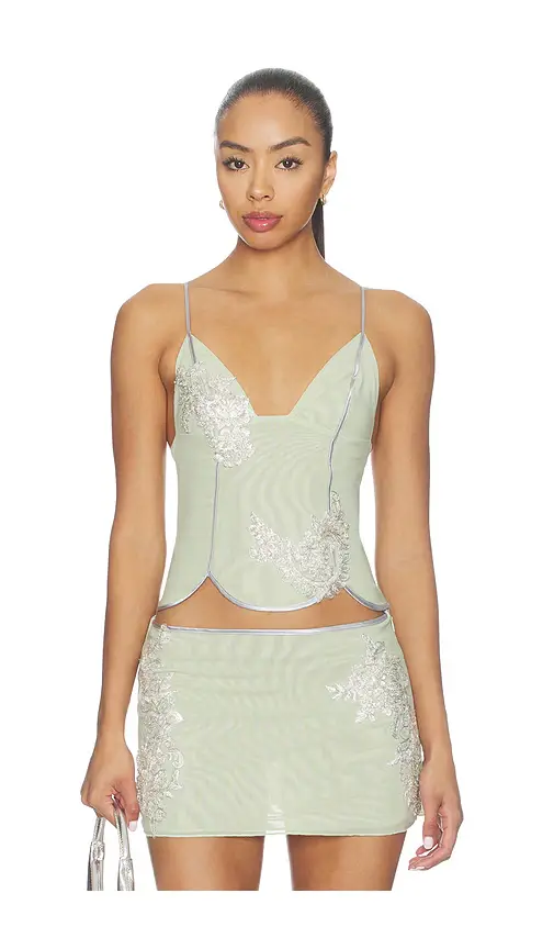 x REVOLVE Jiji Applique Cami x REVOLVE Jiji Applique Cami