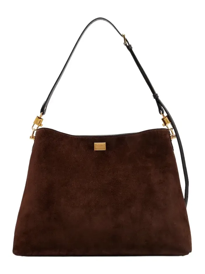 Vittoria Large suede tote bag