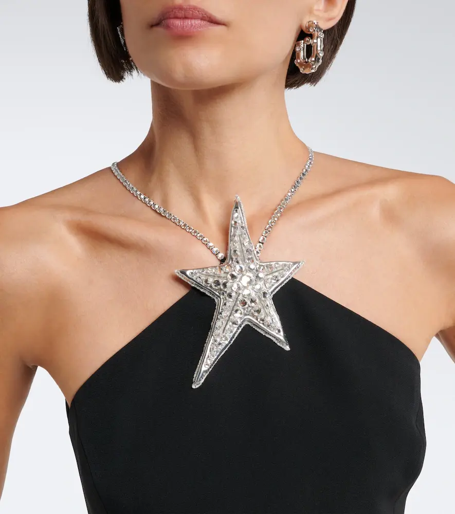 David Koma Embellished halterneck minidress | Thumbnail 2 David Koma Embellished halterneck minidress | Thumbnail 2