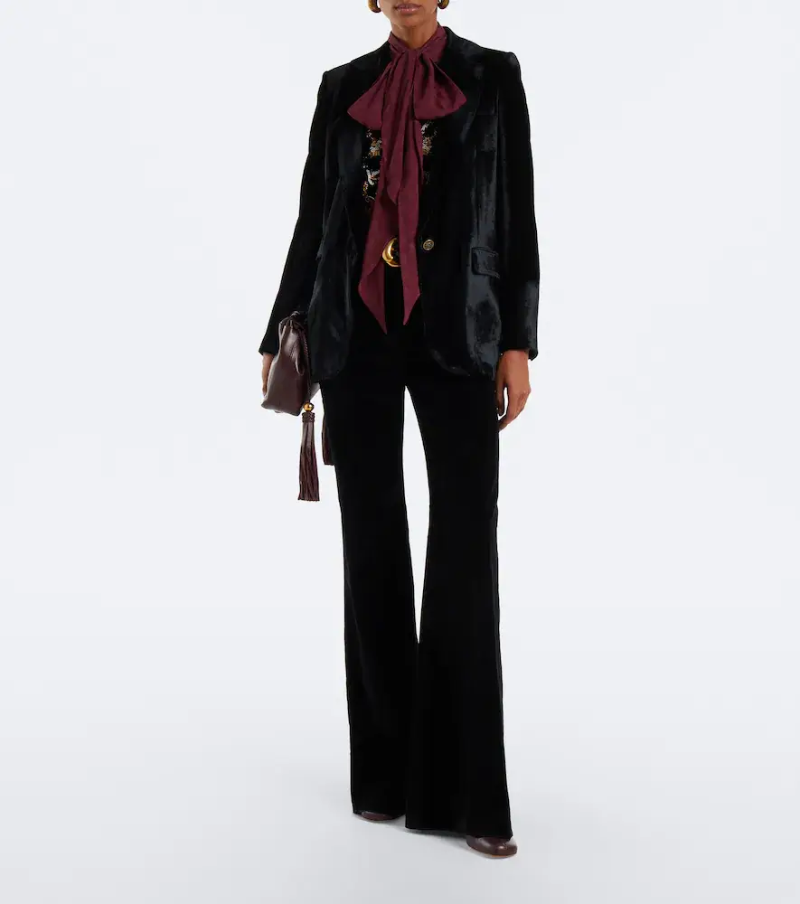 Etro Beaded velvet vest | Thumbnail 2