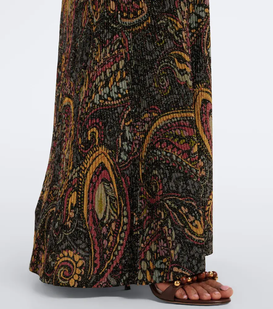 Etro Printed ribbed-knit maxi dress | Thumbnail 2 Etro Printed ribbed-knit maxi dress | Thumbnail 2
