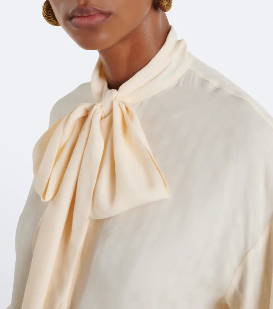 Etro Jacquard georgette blouse | Thumbnail 5 Etro Jacquard georgette blouse | Thumbnail 5
