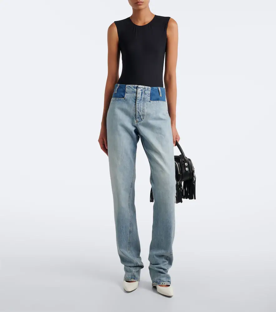 Maison Margiela Mid-rise straight jeans | Thumbnail 3 Maison Margiela Mid-rise straight jeans | Thumbnail 3