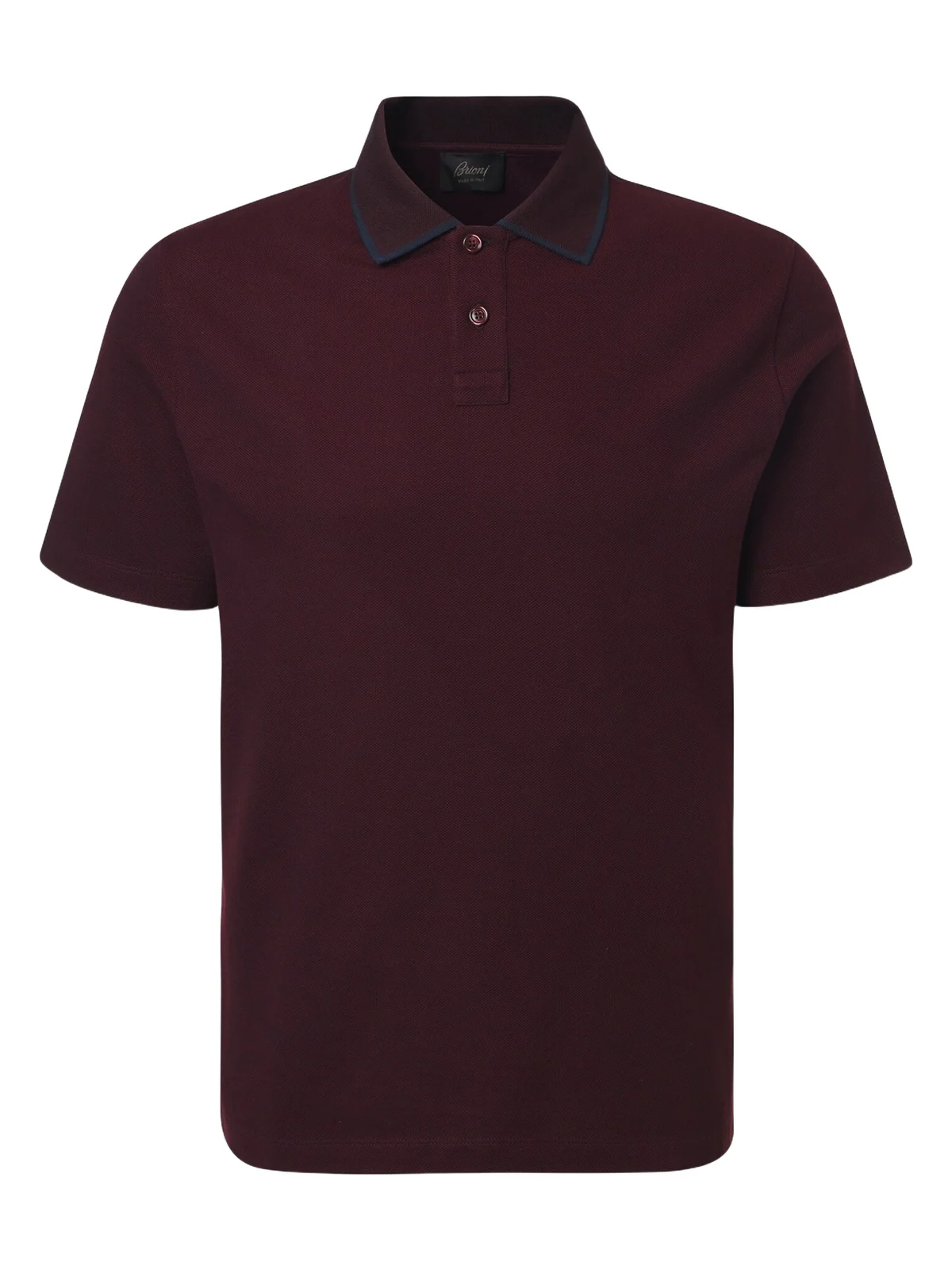 Cotton piqué polo shirt