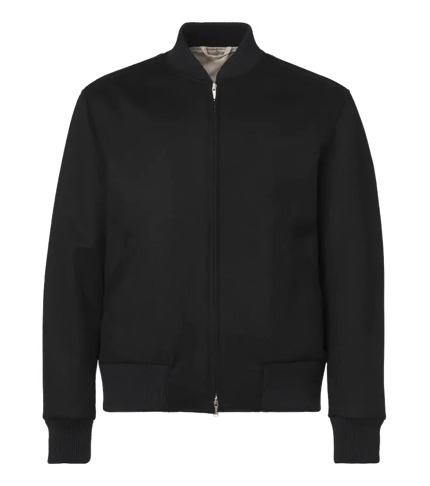 Lardini Virgin wool bomber jacket | Image 1 Lardini Virgin wool bomber jacket | Image 1