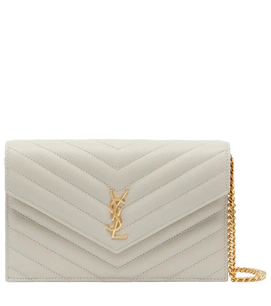 Saint Laurent Cassandre Envelope leather wallet on chain | Image 1 Saint Laurent Cassandre Envelope leather wallet on chain | Image 1