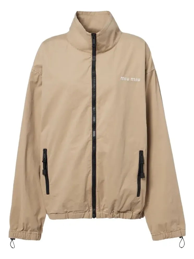Cotton gabardine jacket