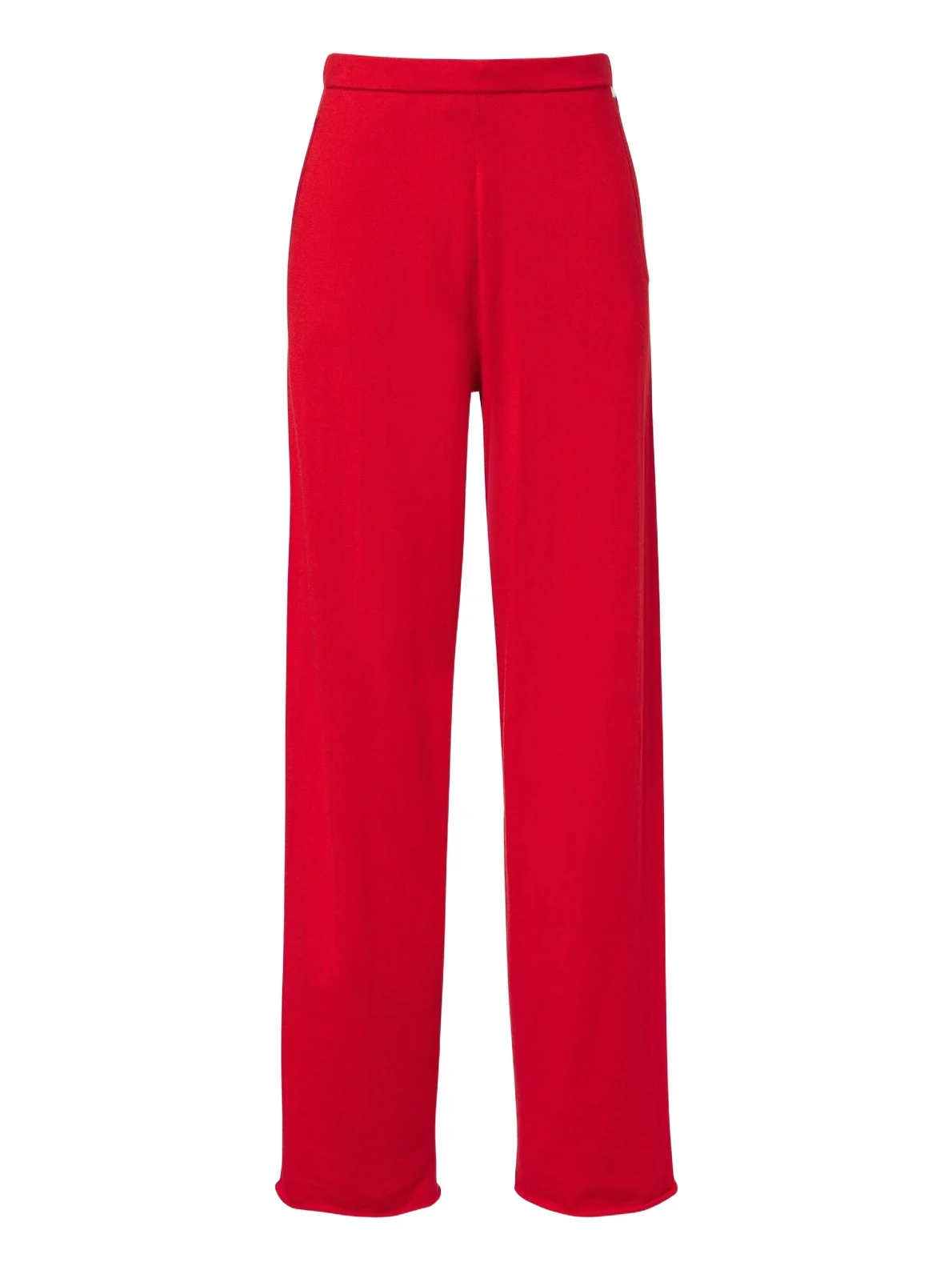 N°353 Relax cotton and cashmere straight pants