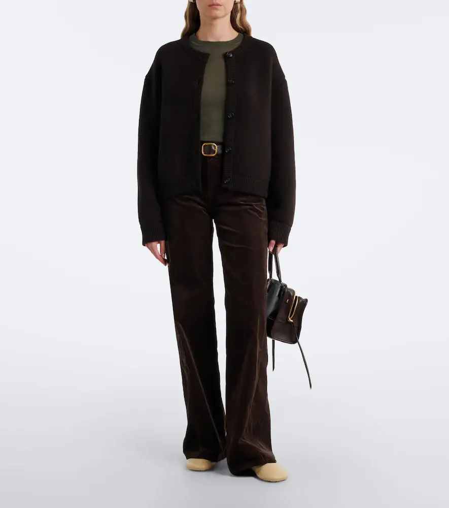 7 For All Mankind Lotta cotton-blend corduroy flared pants | Thumbnail 4 7 For All Mankind Lotta cotton-blend corduroy flared pants | Thumbnail 4