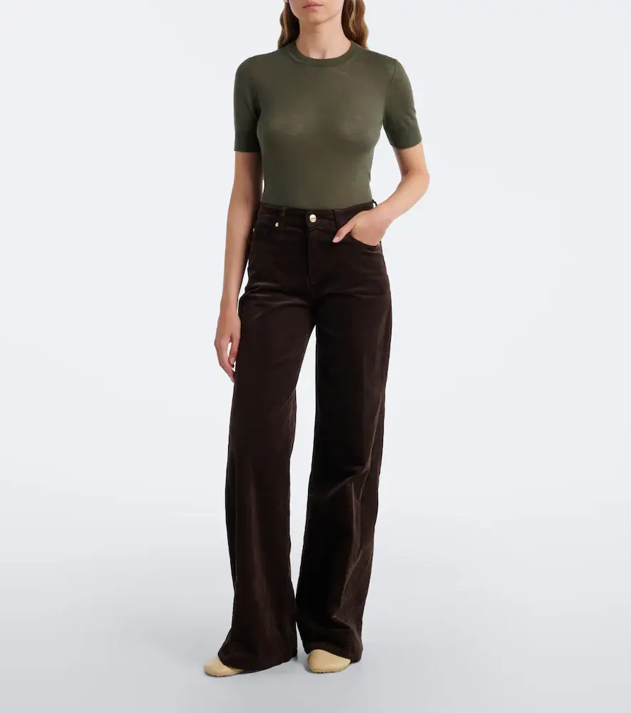 7 For All Mankind Lotta cotton-blend corduroy flared pants | Thumbnail 7 7 For All Mankind Lotta cotton-blend corduroy flared pants | Thumbnail 7