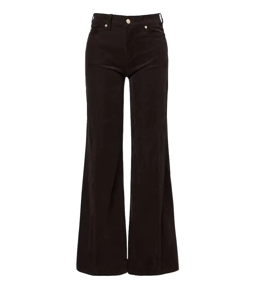 7 For All Mankind Lotta cotton-blend corduroy flared pants | Image 1 7 For All Mankind Lotta cotton-blend corduroy flared pants | Image 1