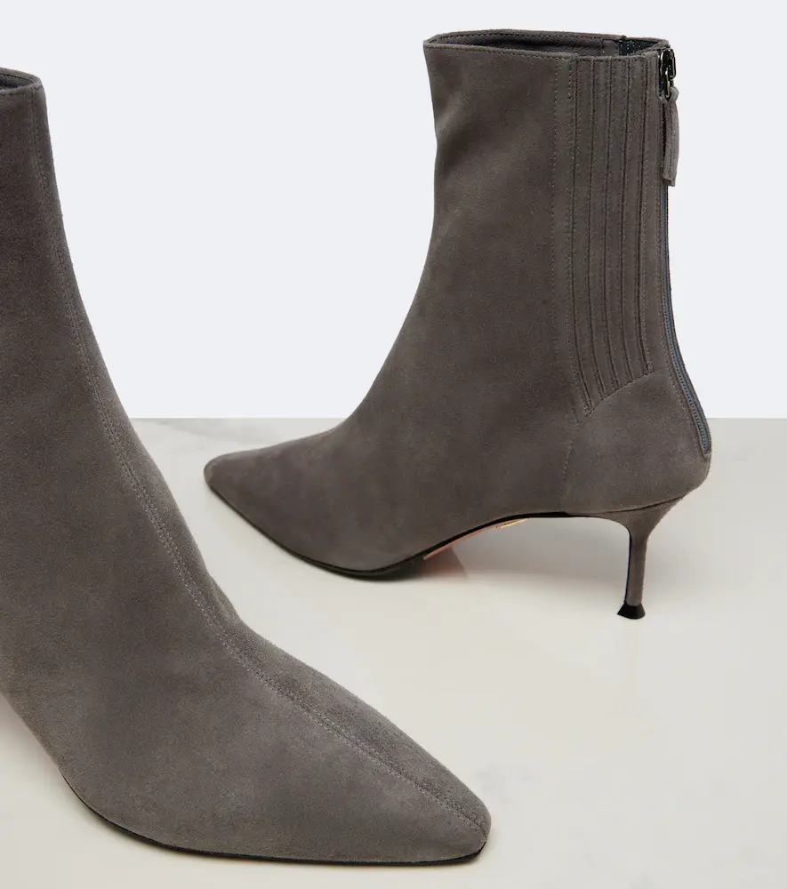 Aquazzura Saint Honoré suede ankle boots | Thumbnail 3 Aquazzura Saint Honoré suede ankle boots | Thumbnail 3